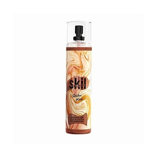 Skil - Golden Kiss - Collection Toxic Love - Brume Parfumée - 250 ml - Fabriqué en France