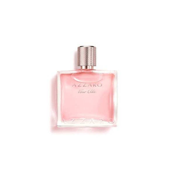 Azzaro Pour Elle - Eau de Parfum pour Femme - Florale, Boisée et Fruitée - Parfum Gourmand - Accords de Citron, Rose et Bois 