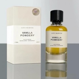 Loui Martin – Vanilla Powdery | Eau de Parfum Unisexe | Parfum Intense et Sensuel | Fragrance Poudrée Vanillée | 100 ml Parfum