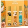 Corine de Farme - Coffret Parfums Monosenteurs Tropical - 3x30ml - Coco Vanille Monoï - Superposition Unique de Parfum - Gour