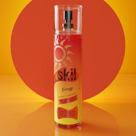 SKIL - Brume Parfumée Femme ENERGY - Collection Feel Good - Parfum Musc Ambre - Flacon Vaporisateur 250 ml - Fabriqué en Fran...