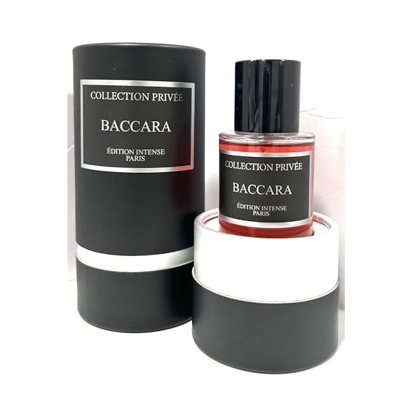 Parfum CP-BACCARA Collection Privée ÉDITION INTENSE, Idée Cadeau, un parfum longue durée et unisexe de 50 ml, fabriqué en Fra...