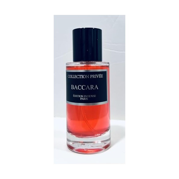 Parfum CP-BACCARA Collection Privée ÉDITION INTENSE, Idée Cadeau, un parfum longue durée et unisexe de 50 ml, fabriqué en Fra...