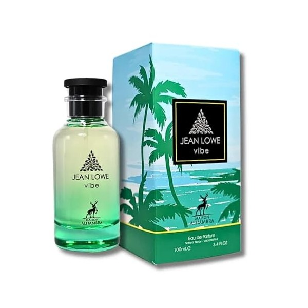 Eau de parfum Jean Lowe Vibe 100 ml - Maison Alhambra