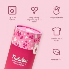 Natulim – Perles Parfumées pour Lessive 30 Lavages – Parfum Longue Durée – Sans Produits Chimiques – Convient aux Peaux Sen P...