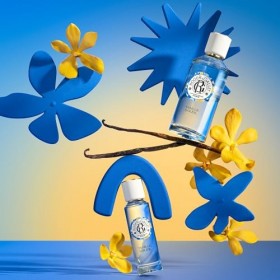 Roger&Gallet - Eau Parfumée Bienfaisante Vanille Soleil - Fragrance Florale Légère et Naturelle - Parfum Relaxant aux Notes d