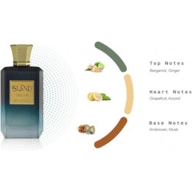 Khadlaj Island Dreams - Fruity, Floral, Woody, Musky - Extrait de Parfum Long-Lasting Fragrance for Unisexe, 100ml
