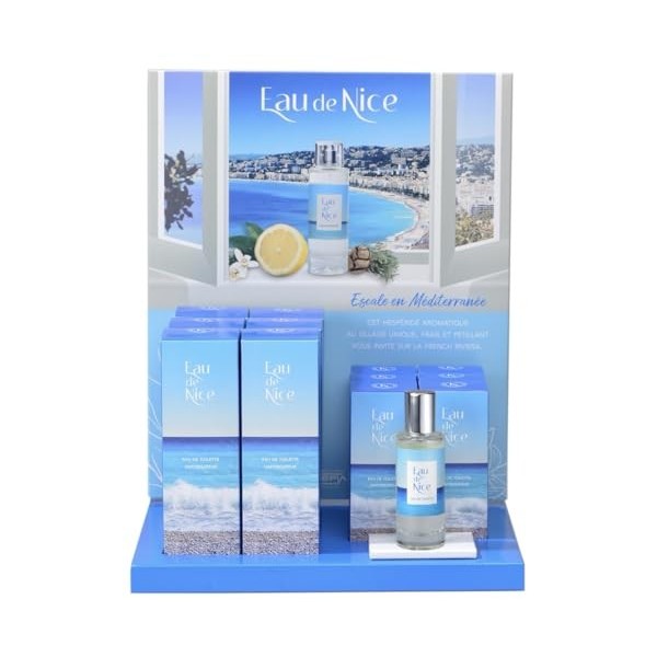 ASEPTA Eau de Nice Parfum Inspiré de la Méditerranée et de la Riviera Française Eau de Toilette 30ml