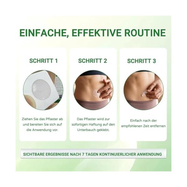 Paquet de 6 Boîtes Moringa X Berberine Patch 10 en 1, Patch Nano Microneedle Minceur, Ingrédients Naturels, Facile à Applique...