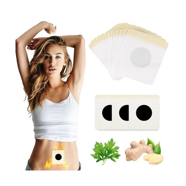 Lot de 60 Patchs Minceur, Patchs Amincissants pour Perdre du Poids, Brleur de Graisses Abdominales, Perte de Poids Rapide et 