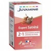 JUVAMINE - Expert Satiété 2-en-1 - Contrôle du poids - Sensation de satiété - Konjac - Fucus - Programme 30 jours - 60 gélule