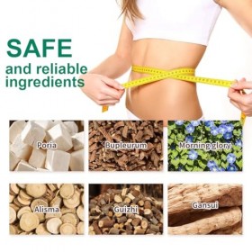 PYEUIFT 50 Pièces Patchs Minceur, Brûleur de Graisse Naturel, Perte de Poids Rapide, Réduction de la Graisse Abdominale et de