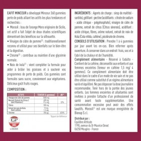 EAFIT Minceur 360 Morosil et Vinaigre de Cidre - Gummies Morosil Perte de Poids - Chrome - Gummies Perte de Poids - Brule Gra...