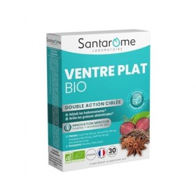 Santarome Bio - Ventre Plat I Complément Alimentaire Minceur Perte de Poids I Action Ciblée Rondeurs Abdominales - A base de 