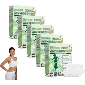 Purelora ACV x EGCG Lot de 5 patchs à micro-aiguilles avancés 10 en 1 – Patchs à micro-aiguilles Purelora 2026, ingrédients n...