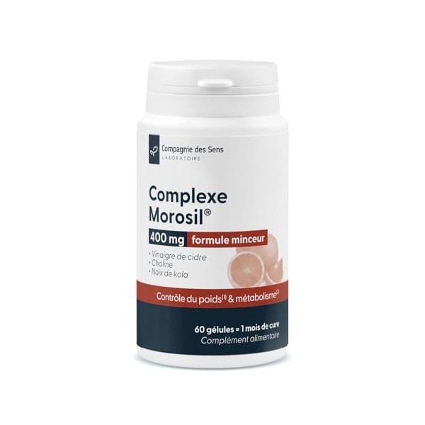 Complexe Morosil® 400 mg - Formule minceur - Efficacité cliniquement démontrée Brûleurs de graisse