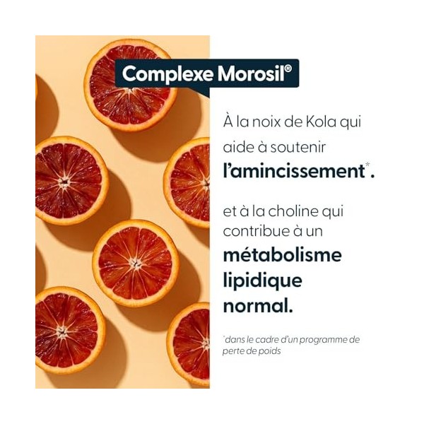 Complexe Morosil® 400 mg - Formule minceur - Efficacité cliniquement démontrée Brûleurs de graisse