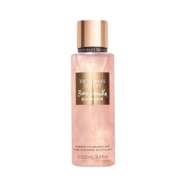 VictoriaS Secret New! Bare Vanilla Shimmer ❤ Fragrance Mist , 250 Ml Lot De 1 