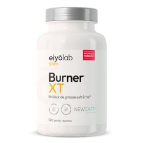 BURNER XT | Brûleur de Graisse Extrême | Caféine Microencapsulée NewCaff™ + L-Carnitine + Café Vert + Guarana | 120 Gélules V