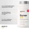 BURNER XT | Brûleur de Graisse Extrême | Caféine Microencapsulée NewCaff™ + L-Carnitine + Café Vert + Guarana | 120 Gélules V