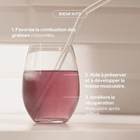 EPYCURE - Poudre Lipo Sculptante - 100% Naturel - Silhouette et Tonicité Musculaire - Morosil® 400mg, BCAA, Guarana - 1 Mois 