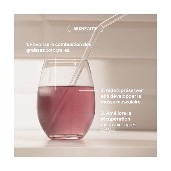 EPYCURE - Poudre Lipo Sculptante - 100% Naturel - Silhouette et Tonicité Musculaire - Morosil® 400mg, BCAA, Guarana - 1 Mois 