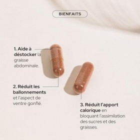 EPYCURE - Cure Ventre Plat - Réduction des Graisses Abdominales, Ballonnements, Silhouette Affinée - 100% Naturel - Pépins de