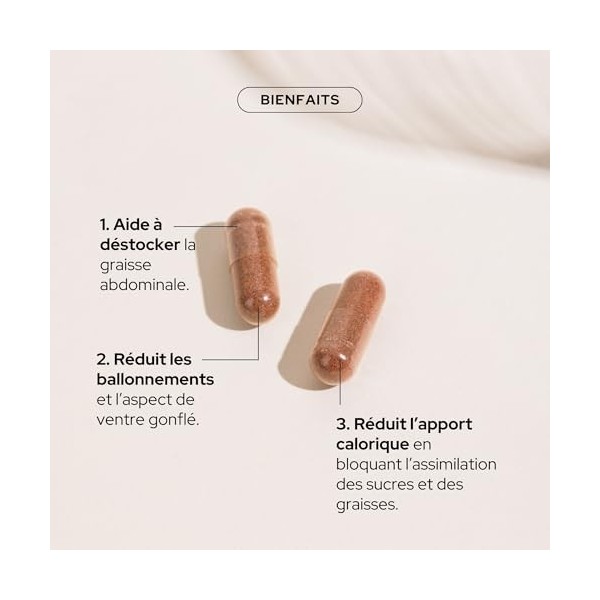 EPYCURE - Cure Ventre Plat - Réduction des Graisses Abdominales, Ballonnements, Silhouette Affinée - 100% Naturel - Pépins de