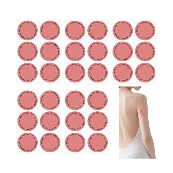 Lot de 30 patchs de soutien pour une forme saine | Soutien de lenvie et équilibre quotidien | Discrets, doux et faciles à ut