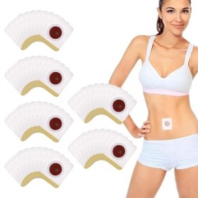 Patchs Minceur,60pcs Patchs pour Nombril,Brûleur Graisse Naturel,Patch Minceur Perte de Poids Rapidement,Patch Amincissant Ve