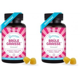 Vitavea Bien-être - Gummies Brûle-Graisse - Action minceur ciblée, perte de poids et brûle graisse - Guarana, kola, maté, ana...