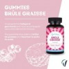 Vitavea Bien-être - Gummies Brûle-Graisse - Action minceur ciblée, perte de poids et brûle graisse - Guarana, kola, maté, ana...