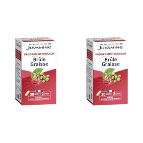 JUVAMINE - Brûle Graisse - Programme Minceur - Thé vert, Kola et Café Vert - Vegan - Aide au Contrôle Général du Poids - Cont...