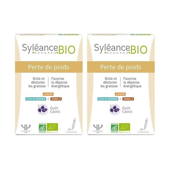 Yves Ponroy Amp Brule Graisse Bio Lot de 2 