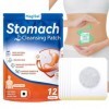 Autocollant nombril, Patch de ballonnements d’estomac, Patch Amincissant Ventre, 12 Pièces Patchs naturel à base de pour lab