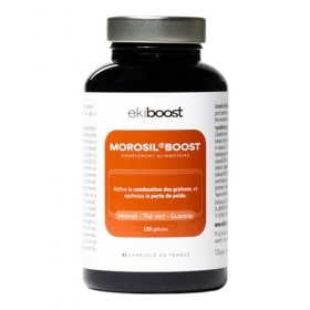 MOROSIL BOOST | Brûleur de graisses hautement dosé | Complément minceur | Thé Vert | Guarana & Zinc | Minceur Homme & femme |