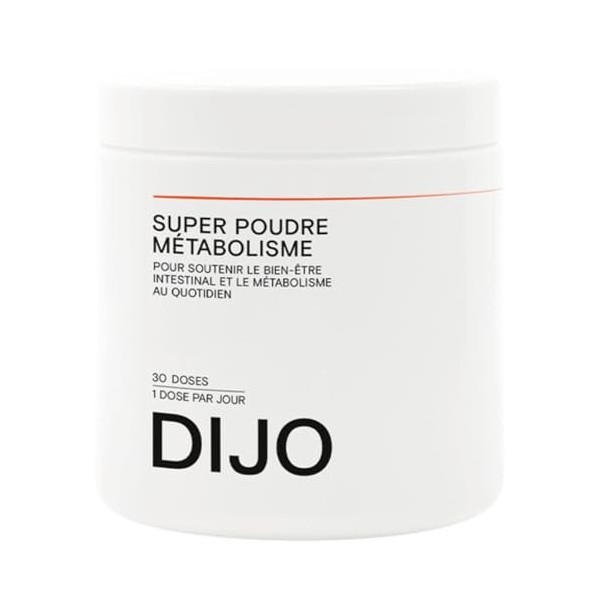DIJO – Super Poudre Métabolisme & Digestion – Énergie, Réduction de la Fatigue – Équilibre Glucose & Cholestérol – Triphala, 