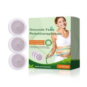 Yooyan Lot de 10 pansements minces pour brûler les graisses, anti-cellulite et anti-brûlure des graisses, respirants et confo