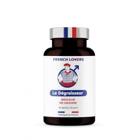 Brûleur de graisses naturel – Complément minceur homme | Perte de poids, énergie et vitalité | Guarana, Maté, Fucus, Kola | F