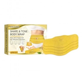 Lot de 4 patchs minces minceur pour brûler rapidement les graisses sur le ventre, anti-rides et raffermissement de la taille,