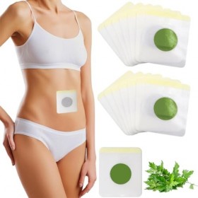 PYEUIFT 50 Pièces Patchs pour le Nombril, Pour taille seau, Purification et Soin Abdominal, Faciles à Utiliser, Non Irritants