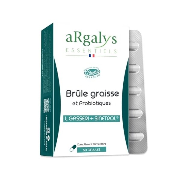 Bruleur de graisse, Formule avec Guarana, Sinetrol® & Probiotiques - Minceur - Perte de Poids, Boost du Métabolisme & Digesti