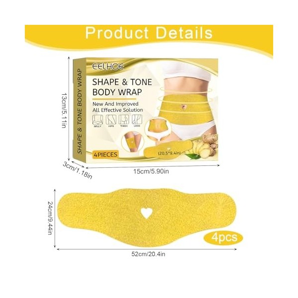 Patch minceur, Augmente la combustion des graisses du ventre, Perdre du poids rapidement, Brûleur de graisse, Taille fine, Pa