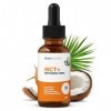 MCT+ par Nutrisolution: Extrait dHuile de Coco Premium - Stimule le Métabolisme avec Schisandra, Rhodiola & Thé Vert - Brûle ...