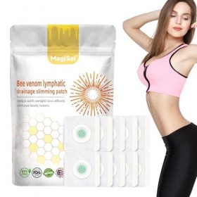 Lot de 10 Patchs Minceur, Patchs Amincissants, Slim Patch, Autocollants de Perte, Poids Patch Anti-cellulite, pour Perdre du 
