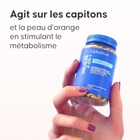 Gélules 2-en-1 – Anti-Cellulite et Brûleur de Graisse Puissant – Complément minceur Végétal & Drainant – Peau lisse et Capito