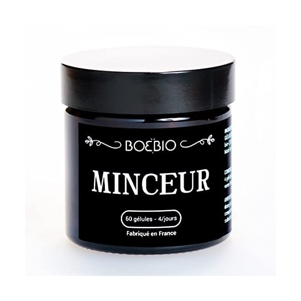 Minceur Bio - Gamme Spa - Diurétique Perte de Poids Brûle Graisse Digestion - Nopal, Guarana, Artichaut et Maté - Fabriqué en