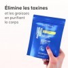 Infusion Détox Minceur Cellublue - Tisane Drainante Élimination Toxines - Formule 100% naturelle à base de 5 plantes - Zéro C