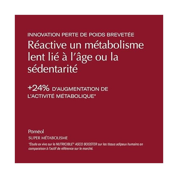 Super Métabolisme | Complément alimentaire perte de poids 1 mois | Active le métabolisme, capte les calories | Breveté & test