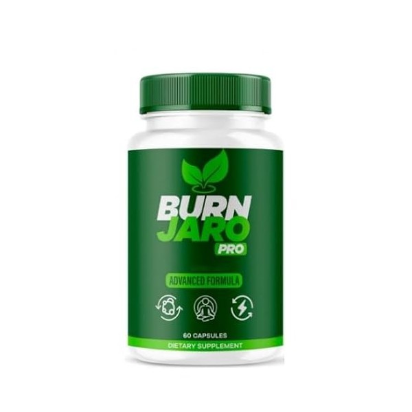Burn Jaro Pro - avec complexe de sel rose | Support du métabolisme pour les femmes et les hommes | Support naturel du métabol...